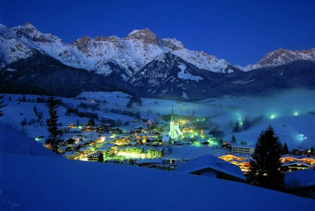 cidade austríaca Maria Alm