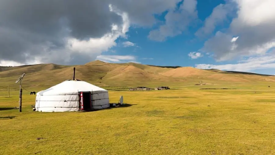 Mongolian yurt