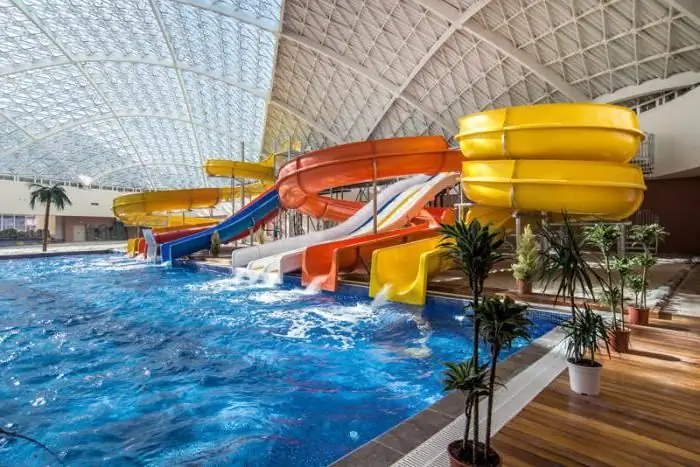 "Mountain Beach" - een waterpark waar het het hele jaar door zomer is