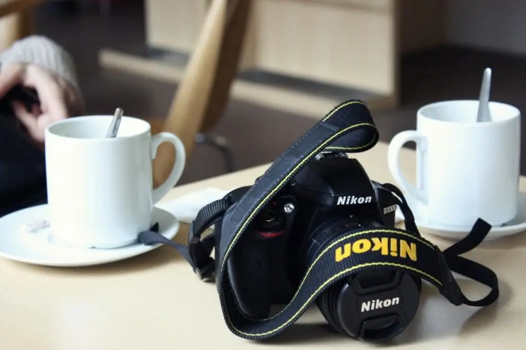 coffee and camera