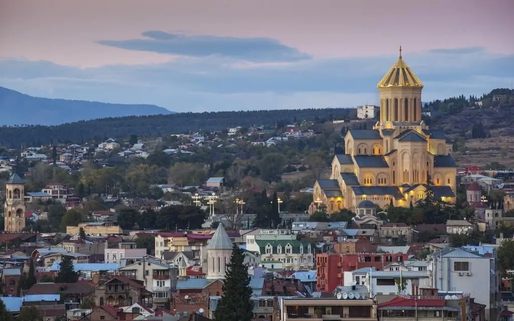 Templu din Georgia (Tbilisi)