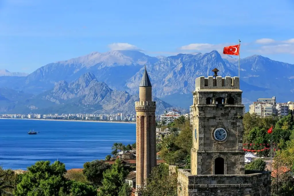 Città di Antalya in Turchia