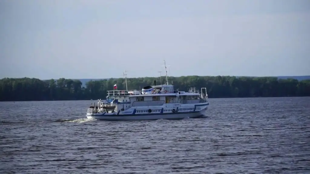 Bateau sur la rivière