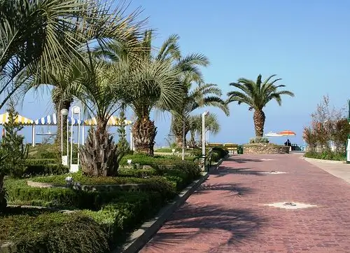 Sochi embankment