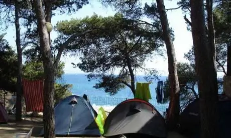 campsites on the Sea of Azov