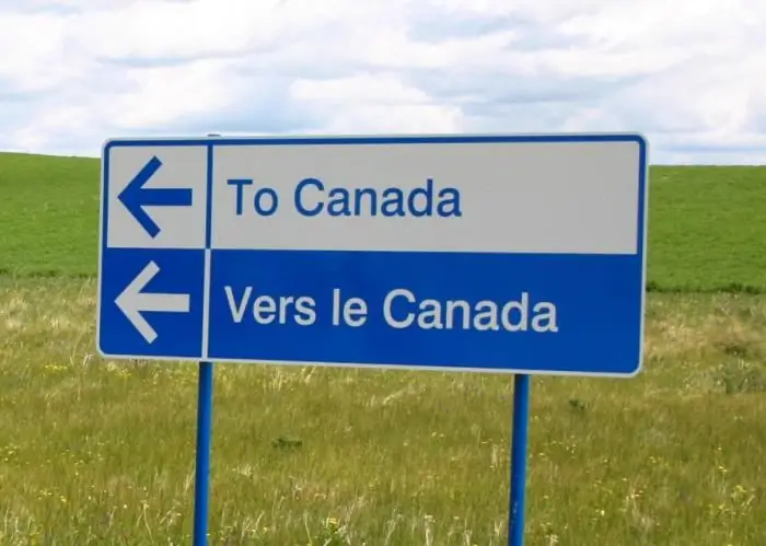 que idioma se habla en canada