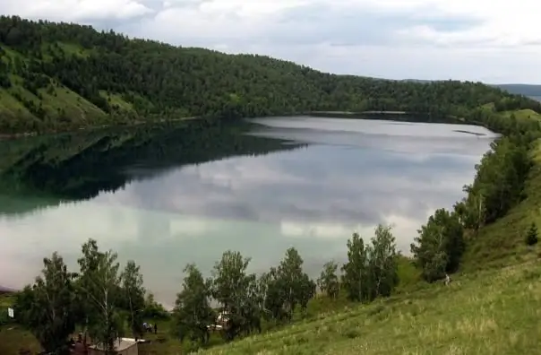 foto do lago Linevo