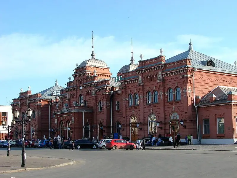 Tågstation i Kazan