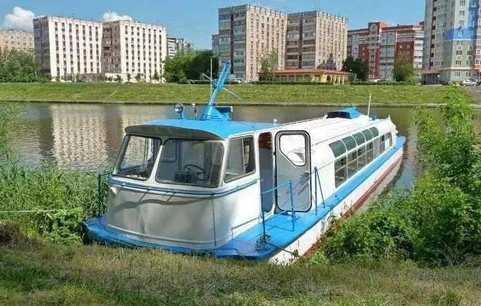 Barco "Zarya": características, especificaciones, estructura del barco