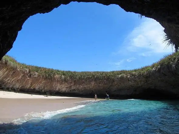 Surga bagi semua pecinta - pantai tersembunyi (Meksiko)