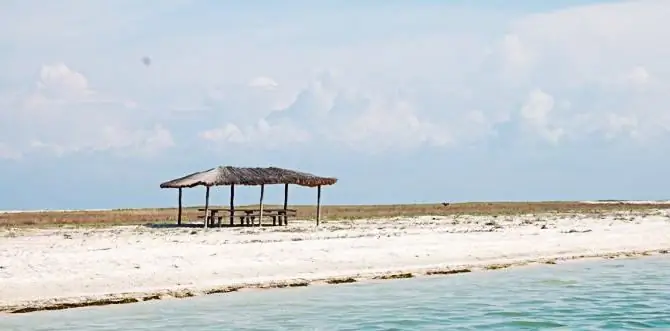 pulau biruchiy pantai emas