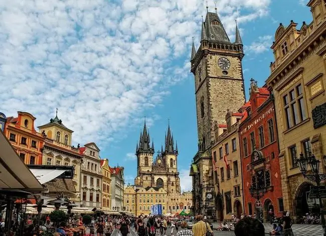 Praha on Tšekin tasavallan pääkaupunki. Historia, Prahan nähtävyydet