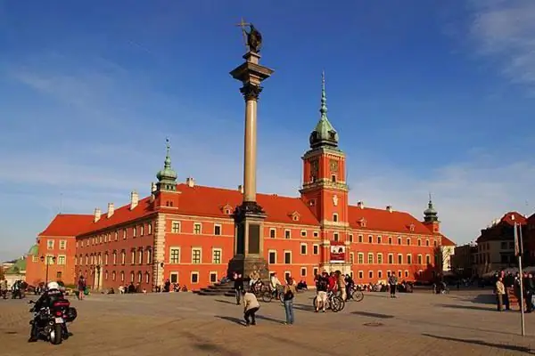 Royal palace nyob rau hauv warsaw