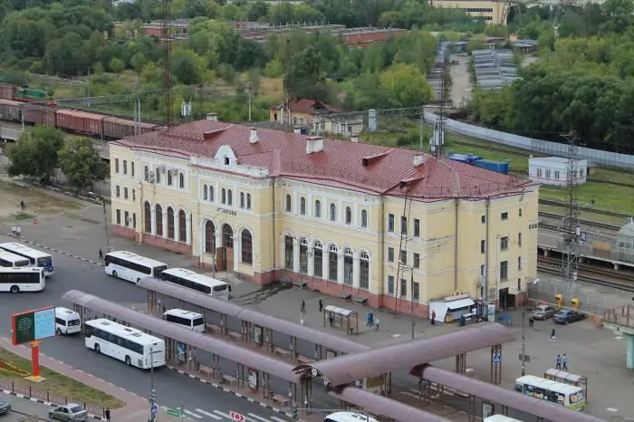 Estación en Serpujov