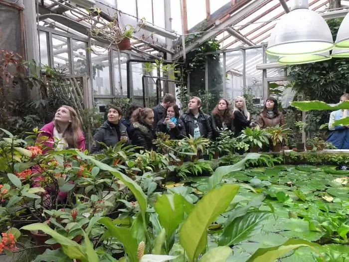 openingstijden botanische tuin ekaterinburg