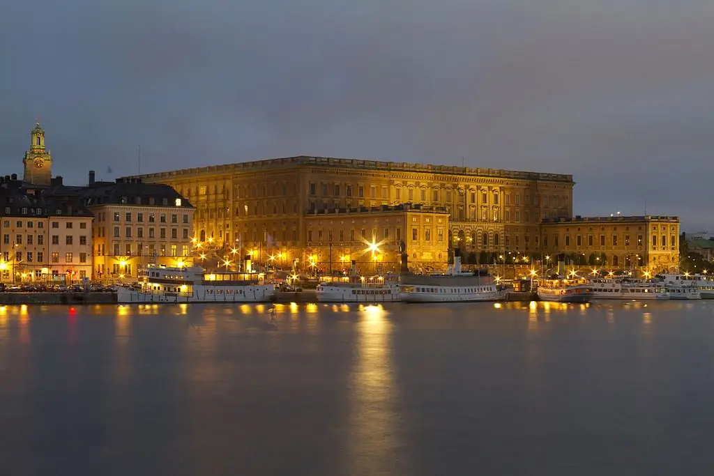 palácio real em estocolmo