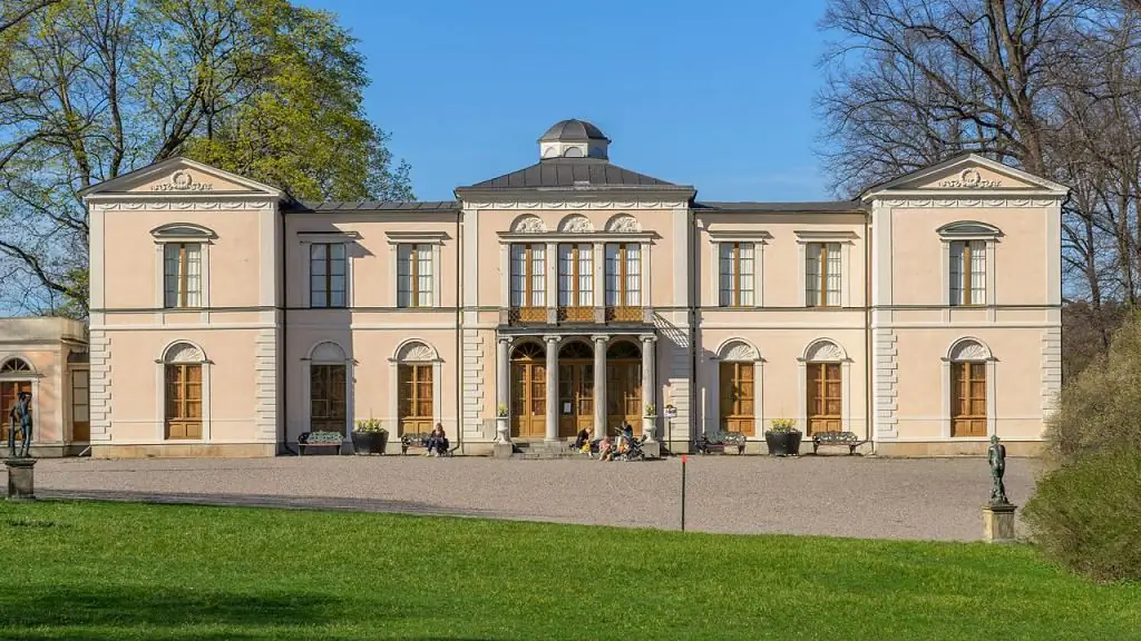 Rosendaal palace in sweden