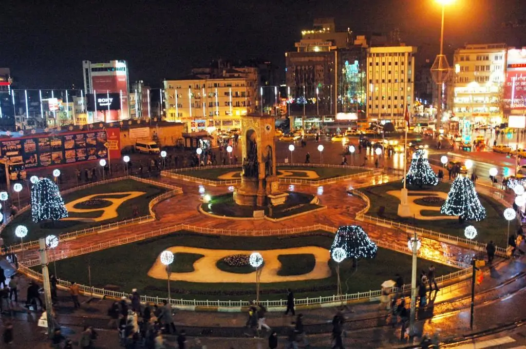 New Year at Taksim Square