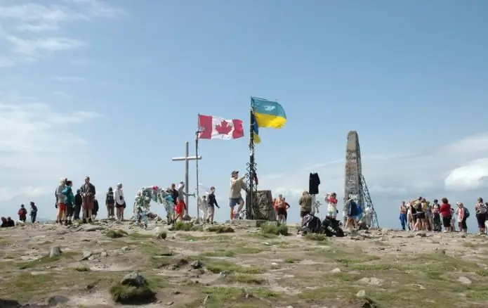 waar is hoverla berg