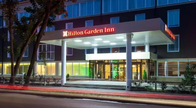 Hilton Hotel, Kaluqa: foto və təsvir, ünvan, xidmətlər, rəylər